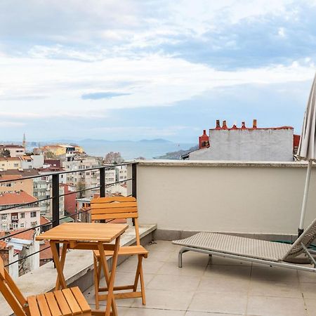 Mesmerizing Flat With Bosphorus View In Beyoglu Apartment Istanbul Luaran gambar