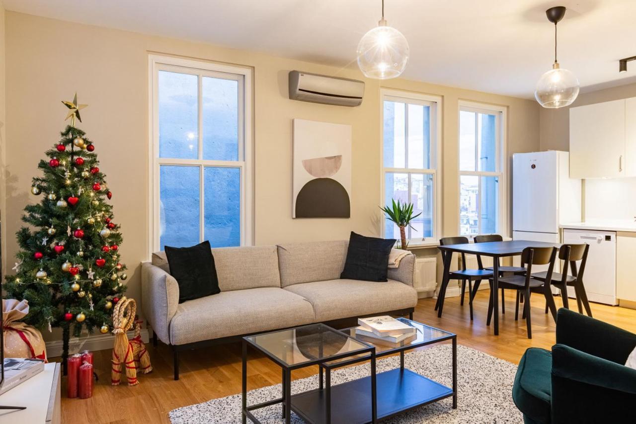 Mesmerizing Flat With Bosphorus View In Beyoglu Apartment Istanbul Luaran gambar